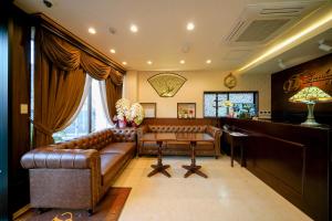 Χώρος καθιστικού στο 大同 Garden Hotel