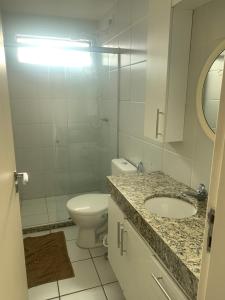 Un baño de Apartamento Praia de Pajucara