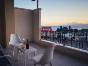 Nespecifikovaný výhled na moře nebo výhled na moře při pohledu z bed and breakfast