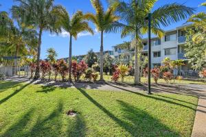 A garden outside Ramada Encore by Wyndham Whale Cove