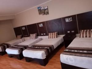 Hotel Mantas Cusco客房内的一张或多张床位