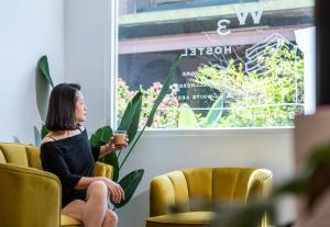 Tamu yang menginap di W3 HOSTEL