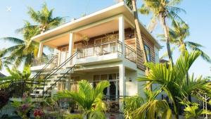 Zahrada ubytování Fish Island Bungalows