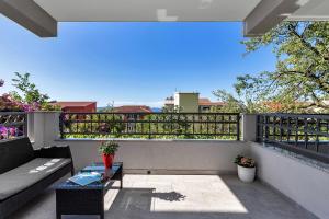 Balkón alebo terasa v ubytovaní Apartment Ivo Makarska