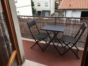 Balkón nebo terasa v ubytování Simo House