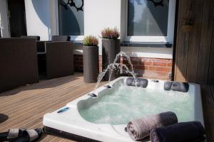 Fotografie z fotogalerie ubytování Unterschlupf Radeberg mit Garten & Whirlpool v destinaci Radeberg