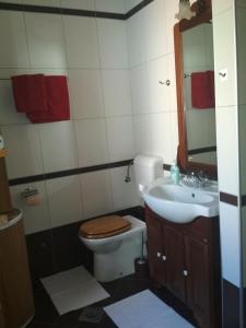 Koupelna v ubytování Studio apartman Vuković