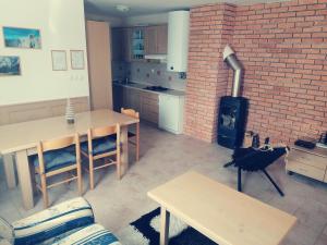 Kuchyň nebo kuchyňský kout v ubytování Rogla - Apartma ROŽLE + 22 fotografií