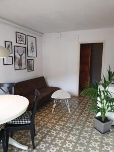 Posedenie v ubytovaní Casa Lola - Terraza panorámica en el centro del pueblo