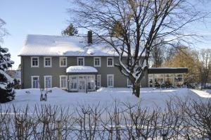 Το Gästehaus Harzluft / Gruppenferienhaus τον χειμώνα