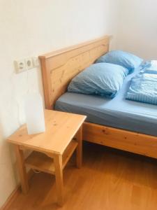 Voodi või voodid majutusasutuse Sporthostel Rössle toas