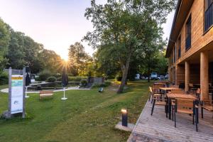 Zahrada ubytování Hotel 11 Eulen