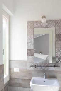 Koupelna v ubytování Hotel Villa Bonelli