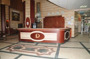 Ο χώρος του λόμπι ή της ρεσεψιόν στο Wahet Al Deafah Hotel