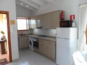 Kuchyň nebo kuchyňský kout v ubytování Brijon apartment