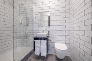 Baðherbergi á ABC Hotel by Reykjavik Keflavik Airport
