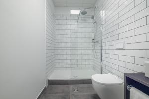 Baðherbergi á ABC Hotel by Reykjavik Keflavik Airport