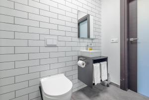 Baðherbergi á ABC Hotel by Reykjavik Keflavik Airport