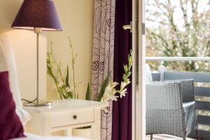 Posezení v ubytování Das Frühstückshotel Sankt Peter-Ording