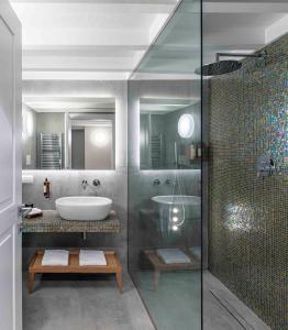 Łazienka w obiekcie BSJ15-Borgo San Jacopo Room