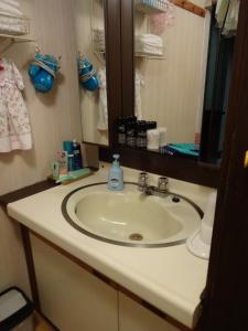 Koupelna v ubytování Ryokan Uemura