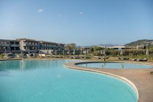 The swimming pool at or close to Galini Palace