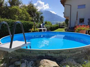 Bazén v ubytování Haus AlpenHahn nebo v jeho okolí