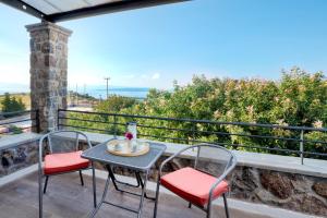 Balkón alebo terasa v ubytovaní Marini Luxury Apartments and Suites