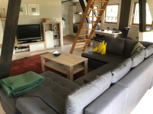 TV/Unterhaltungsangebot in der Unterkunft Ferienwohnung am Rohrbacherhof Sabine Rück