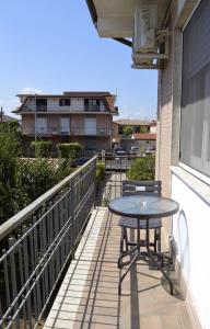 A balcony or terrace at B&B Aquino in Terrazza
