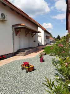 Zahrada ubytování Mona Apartman