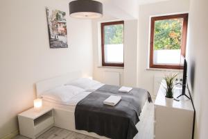 Posteľ alebo postele v izbe v ubytovaní Apartament City Center Classic - Luxury Standard