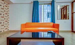 Posezení v ubytování Treebo Iris Suites