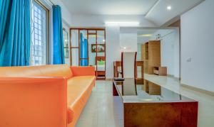 Posezení v ubytování Treebo Iris Suites
