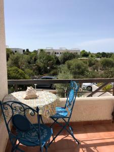 Ein Balkon oder eine Terrasse in der Unterkunft Residence Calarossa