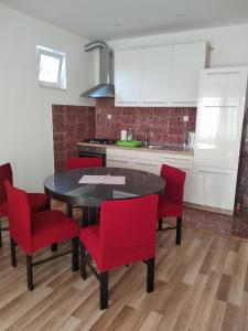 Η κουζίνα ή μικρή κουζίνα στο Apartment in Brodarica with sea view, balcony, air conditioning, WiFi (4731-5)