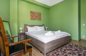 Postel nebo postele na pokoji v ubytování Hotel "Elesa Wera"
