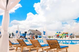 Bazén v ubytování Sofia Hotel nebo v jeho okolí
