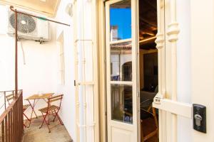 Balkón alebo terasa v ubytovaní Stylish Quardilatero Romano Central Flat