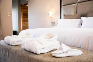 Schimper View Boutique Guest House客房内的一张或多张床位