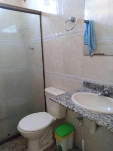Koupelna v ubytování Brasil mulato