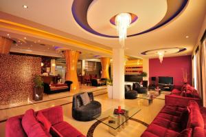 Posezení v ubytování Afandou Bay Resort Suites