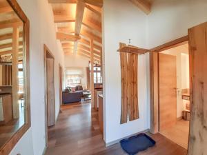Posteľ alebo postele v izbe v ubytovaní Hochalmbahnen Chalets Rauris 1-10 WE2, Maislaufeldweg 1j OG
