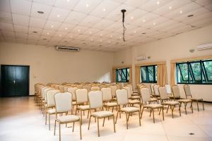 a room with a row of chairs in a room at Urikana Boutique Hotel in Teresópolis +135 photos