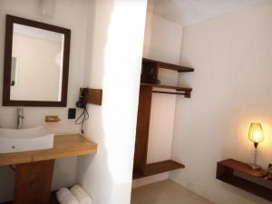 Ένα μπάνιο στο Meson de Valle Hotel