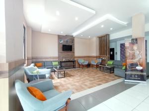 Χώρος καθιστικού στο eL Hotel Malang