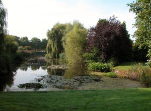 Natuurlandschap vlak bij het vakantiehuis