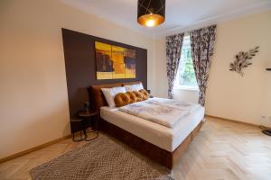Posteľ alebo postele v izbe v ubytovaní Apartment Lina