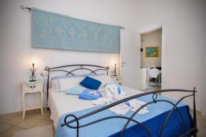 Postel nebo postele na pokoji v ubytování Holiday Room Sa Tebia