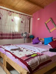 Una cama o camas en una habitación de Pedra de Rala